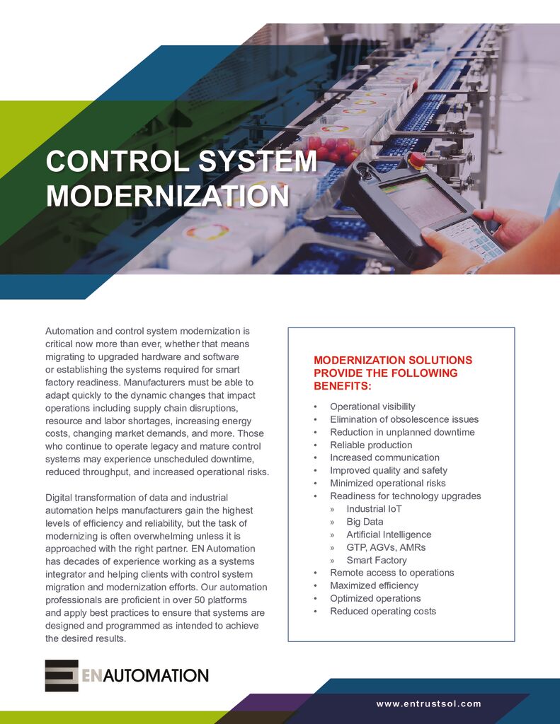 Control System Modernization