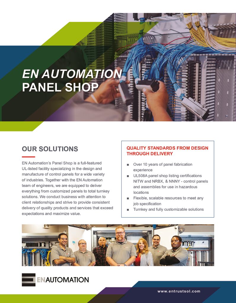 EN Automation Fabrication Shop