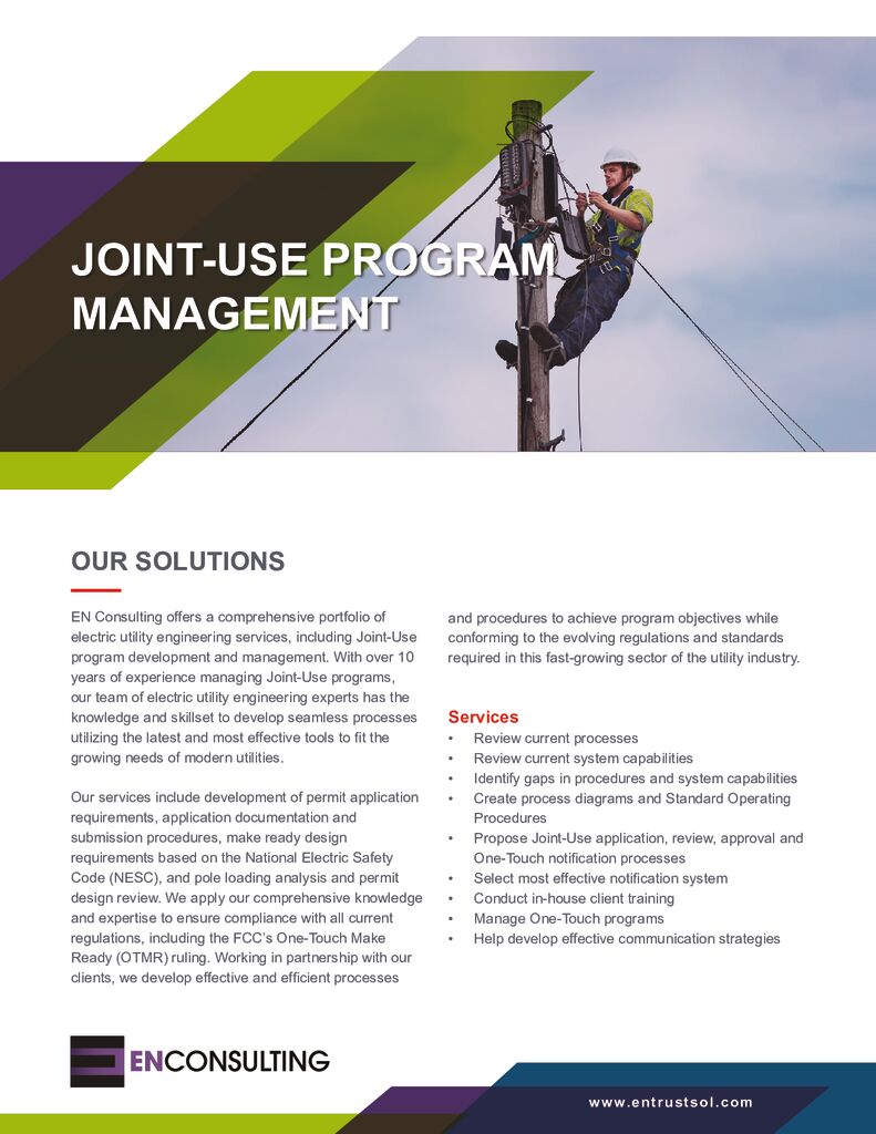 Joint-Use Program Management