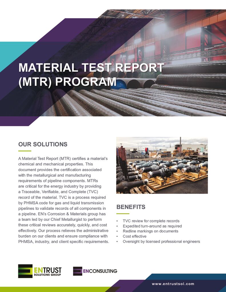 MATERIAL TEST REPORT