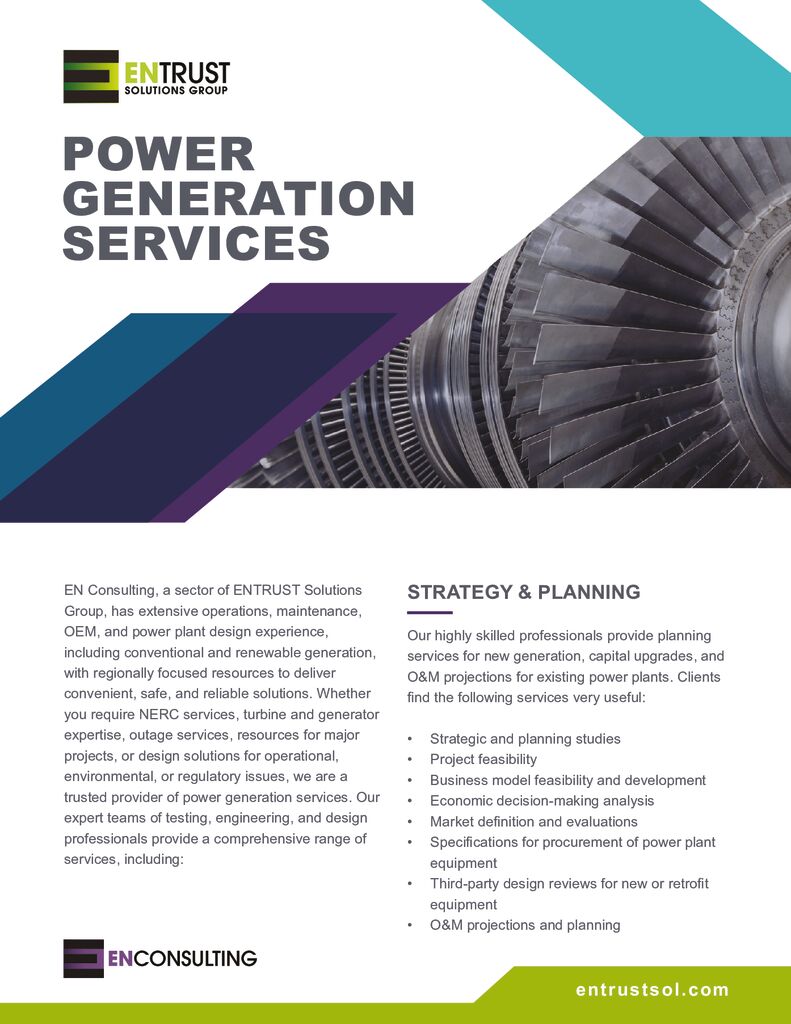 Power Generation Services