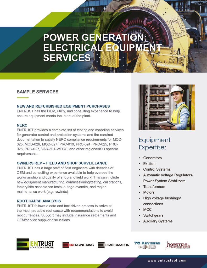 Power Delivery and Generation