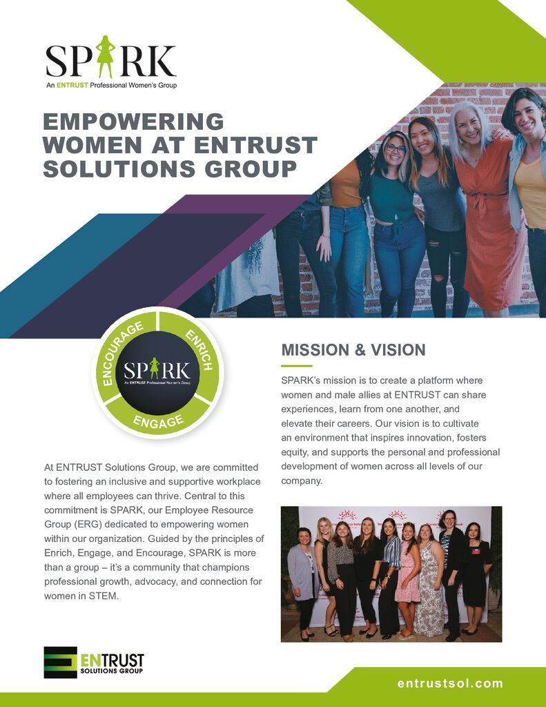 EMPOWERING WOMEN AT ENTRUST SOLUTIONS GROUP
