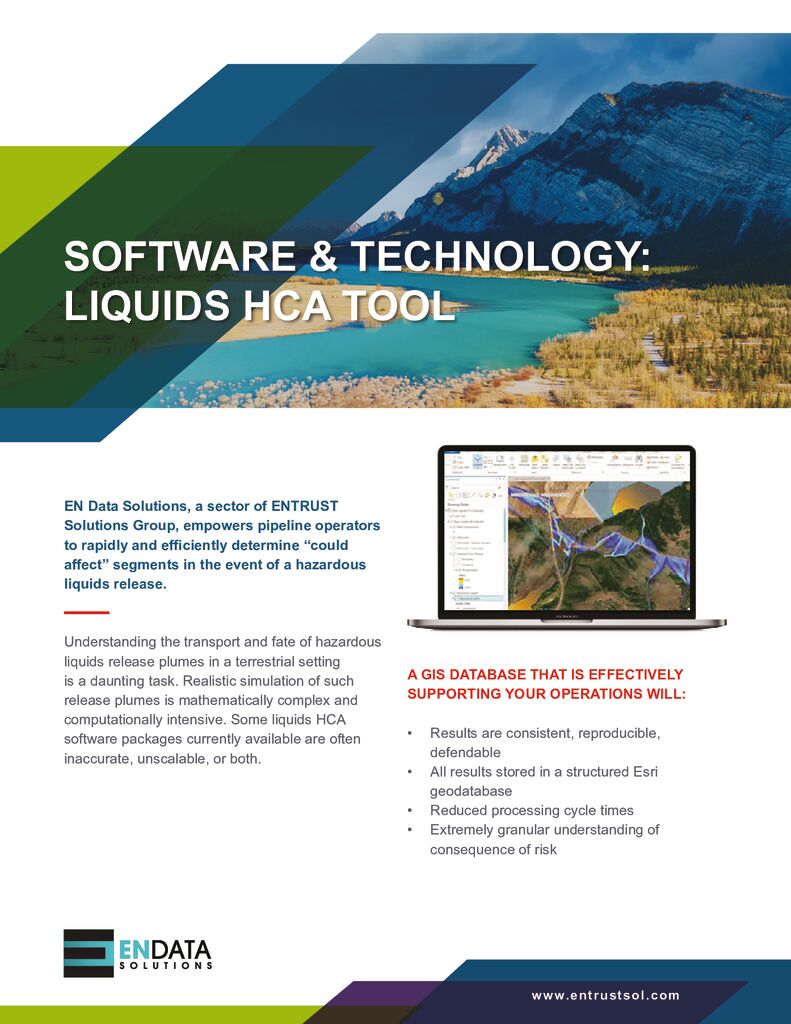 Software & Technology: Liquids HCA Tool