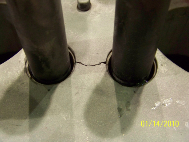 Fig 2 Turbine Casing and Valve Body Cracking | ENTRUST Solutions Group